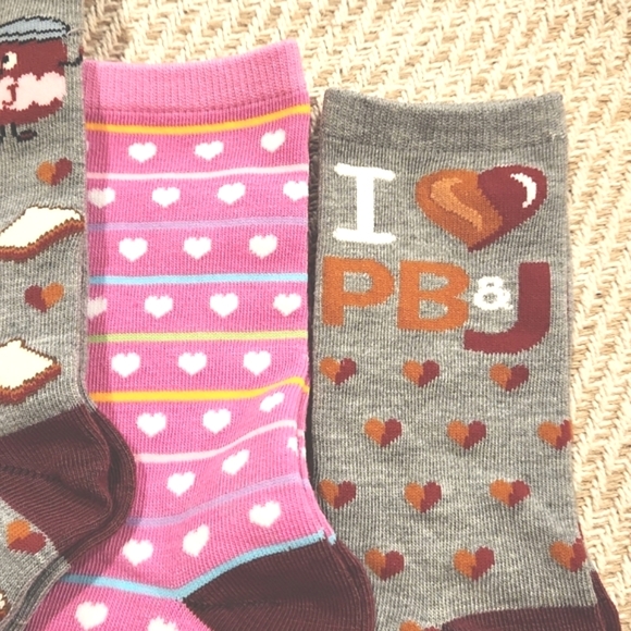 PB&J love socks - Picture 6 of 8